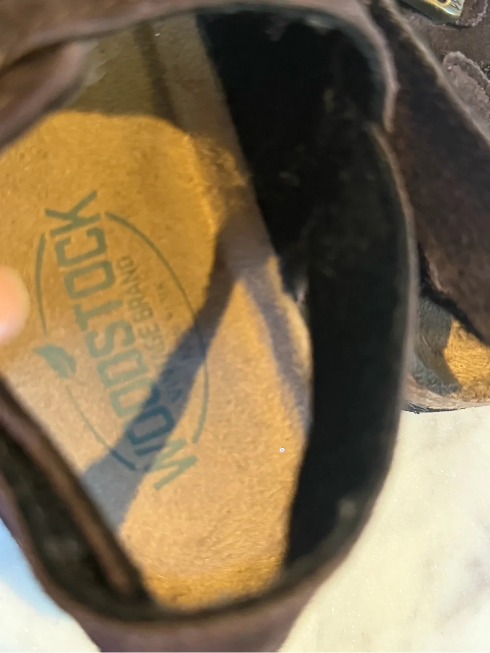 Woodstock Kids Brown Suede Buckle Sandals 10M